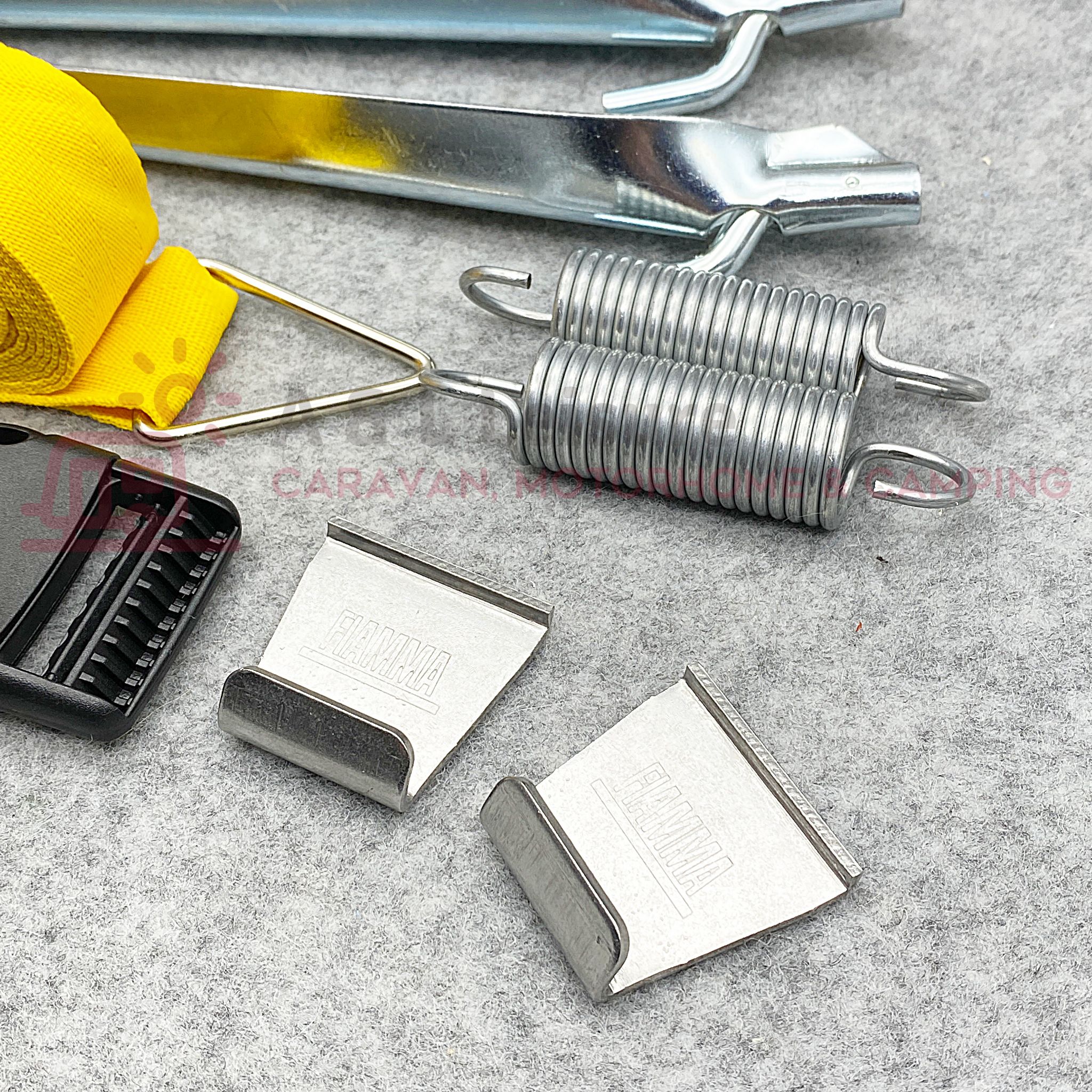 FIAMMA Canopy Tie Down Kit S - YELLOW